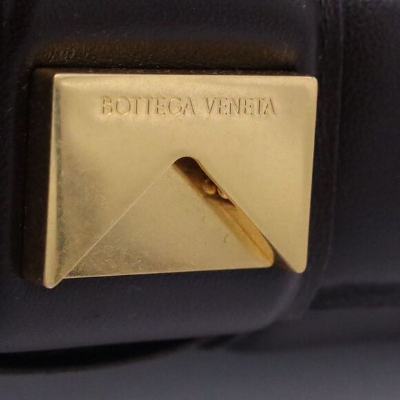 Bottega Veneta Cassette Chain Shoulder Bag in Dark Brown Lamb Leather - Picture 11 of 12